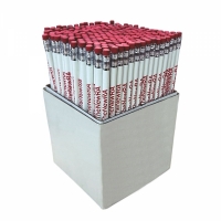 Creion grafit  cu radiera, mina HB, 100 bucati,  The New RA